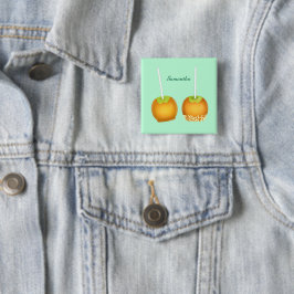 Caramel Apples Button