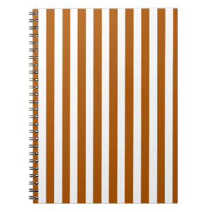 Caramel Modern Stripes Notizblock
