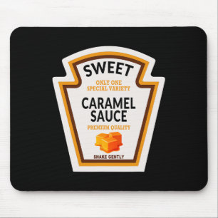 Caramel Sauce Halloween Kostüm 2024 Familie Funny Mousepad