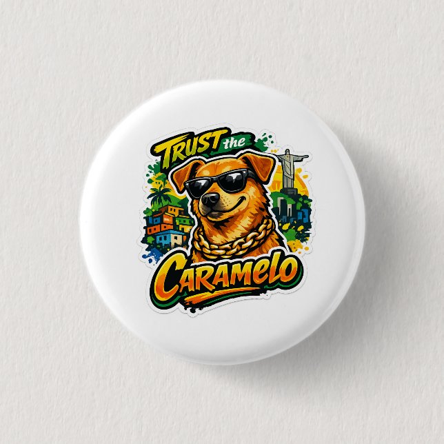 Caramelo Chef Button (Vorderseite)