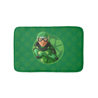 Carapace Green Abzeichen Badematte