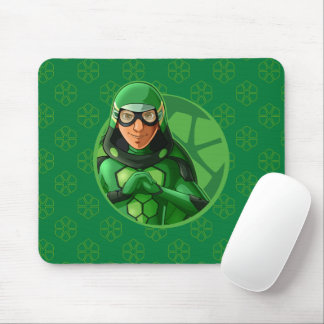 Carapace Green Abzeichen Mousepad