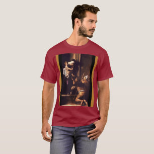 Caravaggio 1604-1606 Madonna & Child di Loreto T-Shirt