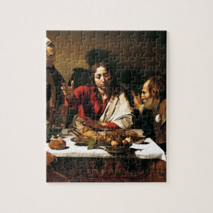 Caravaggio - Abendmahl in Emmaus - Klassisches Gem