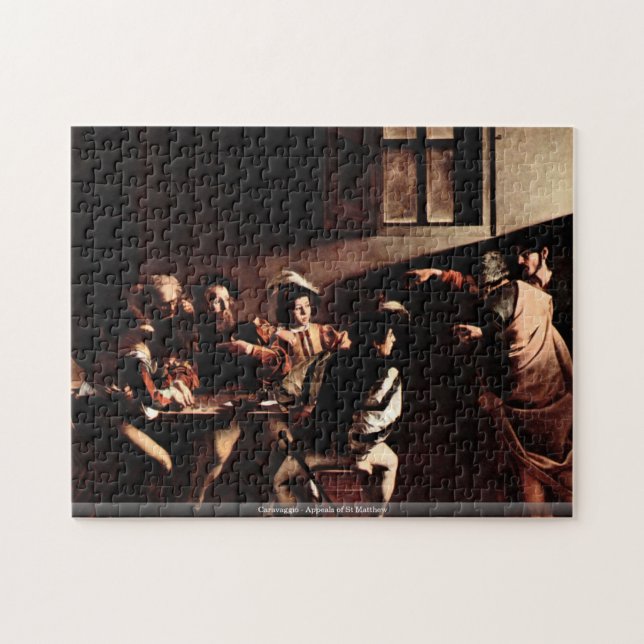 Caravaggio - Berufungen von St Matthew (Horizontal)
