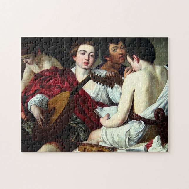 Caravaggio das Musiker-Puzzlespiel (Horizontal)