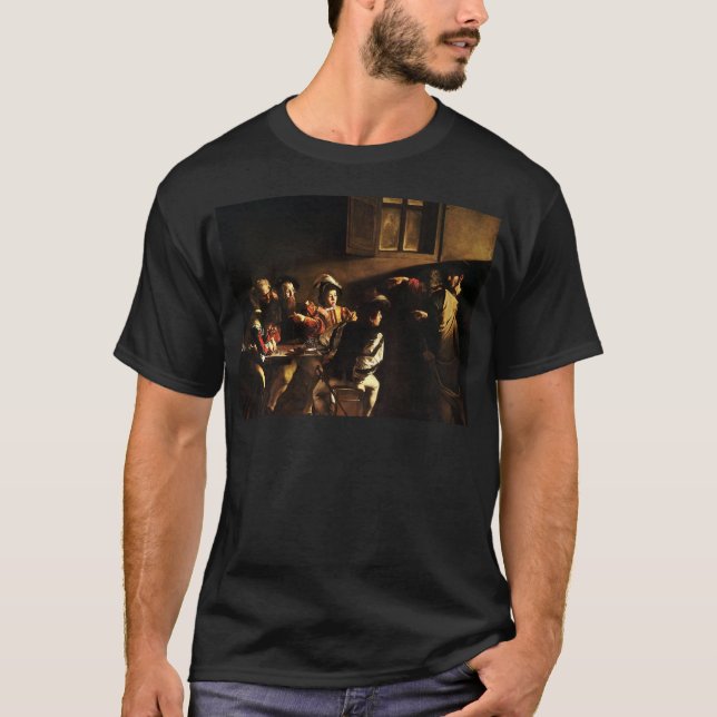 Caravaggio - das Nennen von St Matthew T-Shirt (Vorderseite)