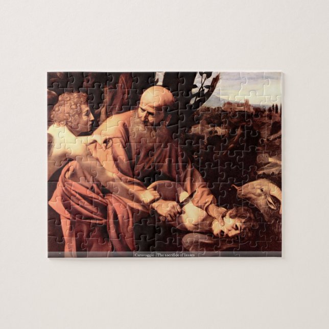 Caravaggio - Das Opfer des Isaacs-Puzzles (Horizontal)