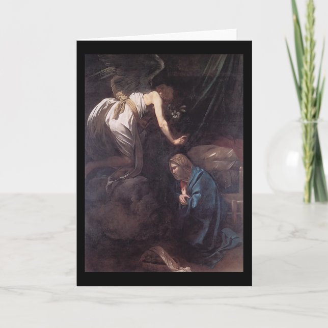 Caravaggio die Ankündigung (Vorderseite)