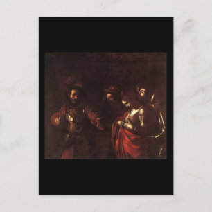 Caravaggio Die Marter der heiligen Ursula Postkarte