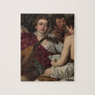 Caravaggio - Die Musiker - Klassische Kunst