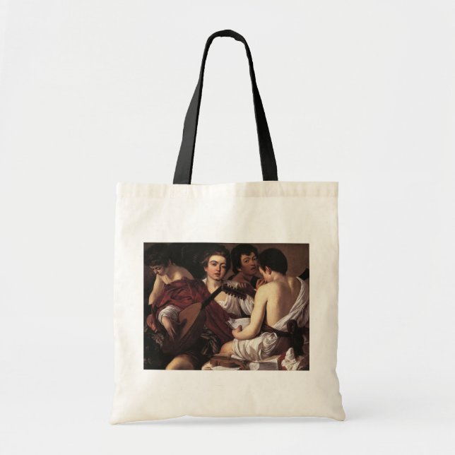Caravaggio: Die Musiker Tragetasche (Vorne)