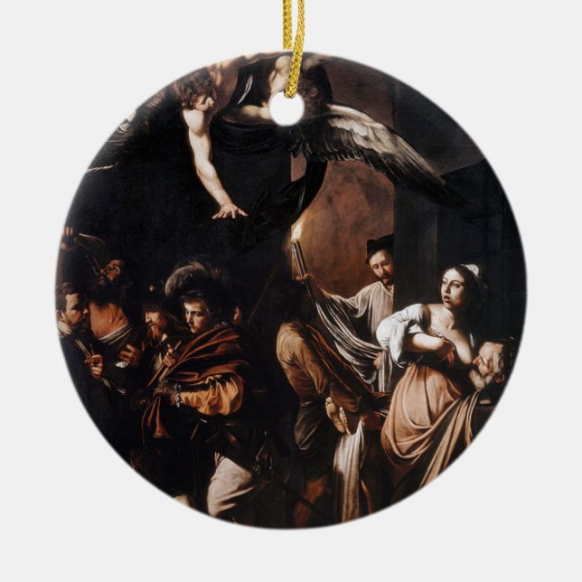 Caravaggio - die sieben Arbeiten der Keramikornament (Vorne)