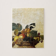 Caravaggio - Korb der Frucht - klassische Grafik