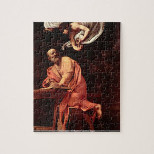 Caravaggio - St Matthew und das Engelspuzzlespiel
