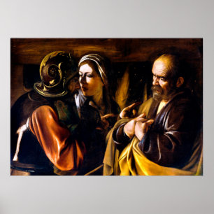 Caravaggio: The Denial of Saint Peter Poster
