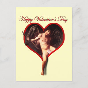 Caravaggio Valentinstag Feiertagspostkarte