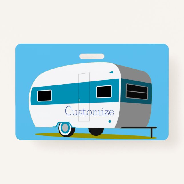 Caravan Camper RV Thunder_Cove Ausweis (Vorderseite)