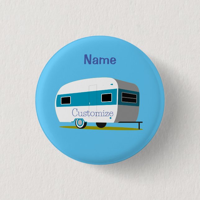 Caravan Camper RV Thunder_Cove Button (Vorderseite)