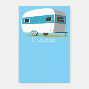 Caravan Camper RV Thunder_Cove Post-it Klebezettel