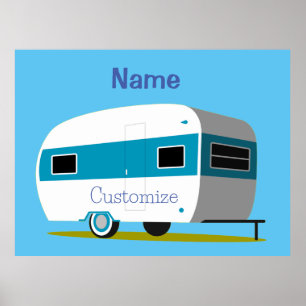 Caravan Camper RV Thunder_Cove Poster