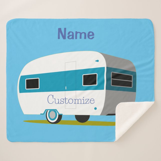 Caravan Camper RV Thunder_Cove Sherpadecke (Vorderseite (Horizontal))