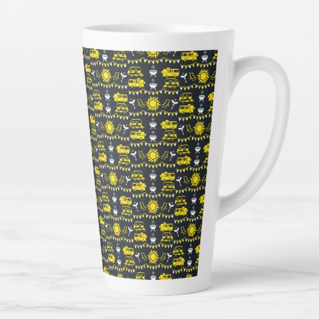 Caravan Camping Deco Milchtasse (Rechts)