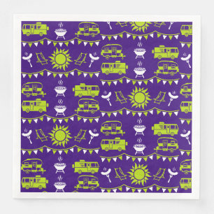 Caravan Camping Deco Serviette