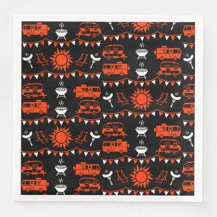 Caravan Camping Deco Serviette