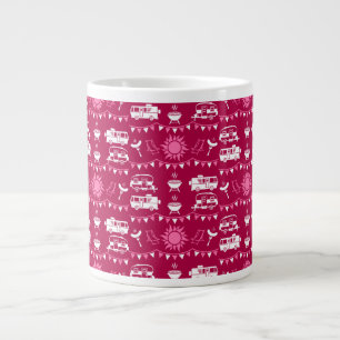 Caravan Camping Wohngestaltung Jumbo-Tasse