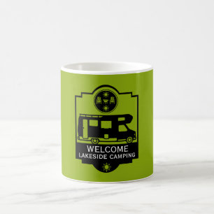 Caravan Campingplatz Business Kaffeetasse