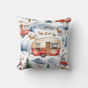 Caravan Christmas Kissen