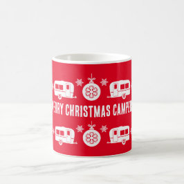 Caravan Happy Christmas Camping Kaffeetasse