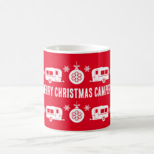 Caravan Happy Christmas Camping Kaffeetasse