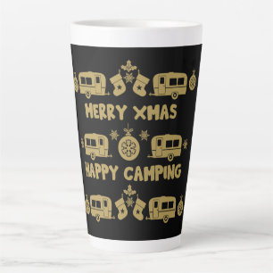 Caravan Happy Christmas Camping Milchtasse