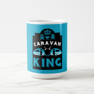 Caravan King - Geschenke für Camper Kaffeetasse