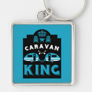 Caravan King - Geschenke für Camper Schlüsselanhänger