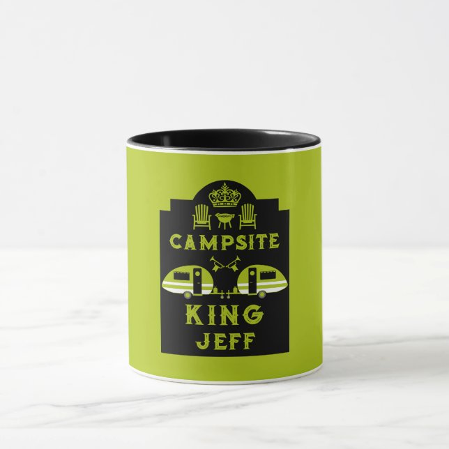 Caravan King - Geschenke für Camper Tasse (Zentrum)