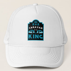 Caravan King - Geschenke für Camper Truckerkappe