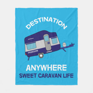 Caravan Kunstgeschenke - Liebe Meine Karawane Kaff Fleecedecke