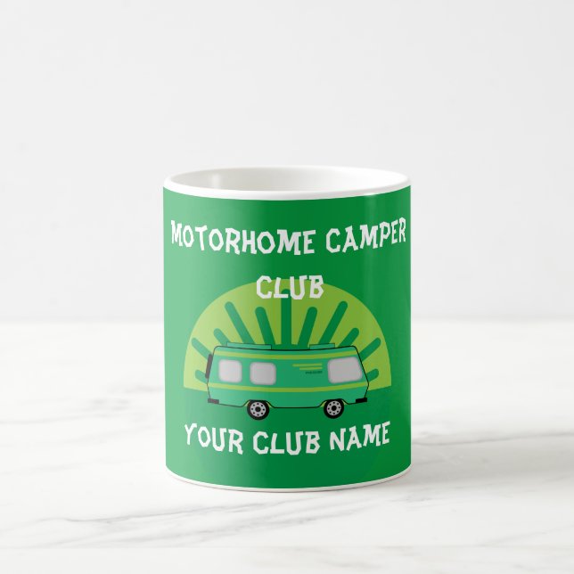 Caravan und Motorhome Clubs Kaffee Tasse Schlüssel (Mittel)