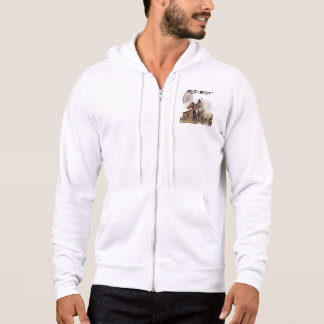 Caravanas del Oeste en Arte Digital Hoodie