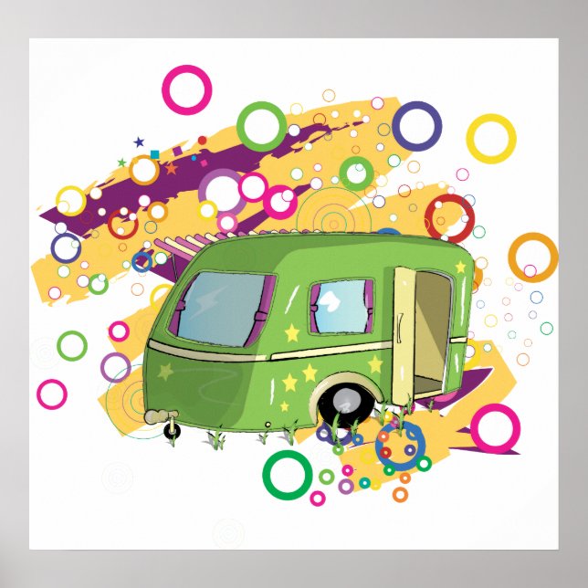 Caravaning Poster (Vorne)