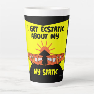 Caravanning Statische Karawane Caravan-Camping Milchtasse