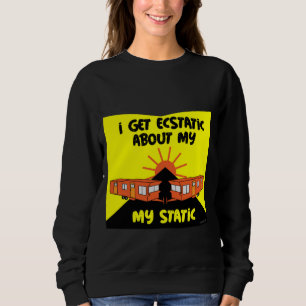 Caravanning   Statische Karawane   Caravan-Camping Sweatshirt