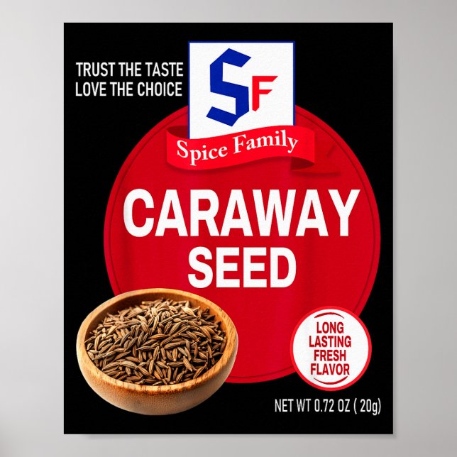 Caraway Seed Halloween Sce Costume Group Matching  Poster (Vorne)