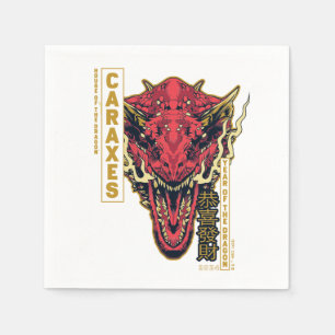 Caraxes Head Year of the Dragon   恭 喜 發 財 Serviette