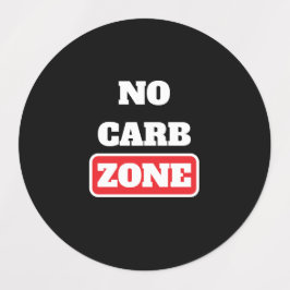 Carb Zone (100% CARNIVORE) Etiketten