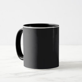 Carbon Black Tasse