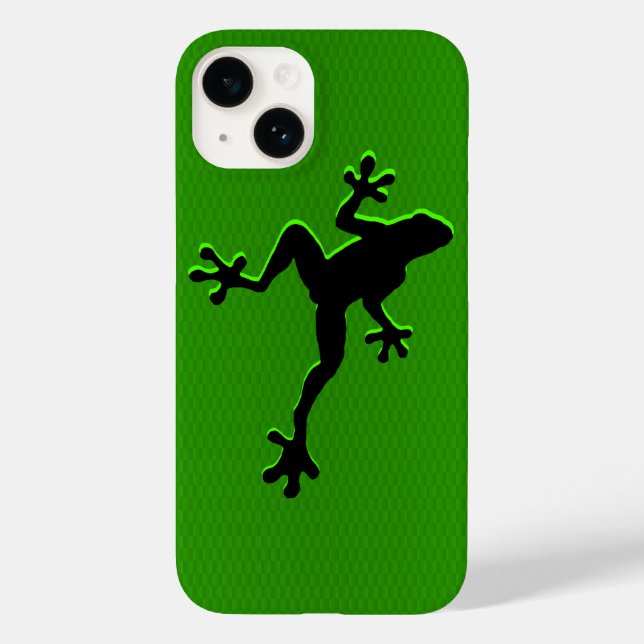 Carbon Fibre iPhone 14 Fall Case-Mate iPhone 14 Hülle (Rückseite)